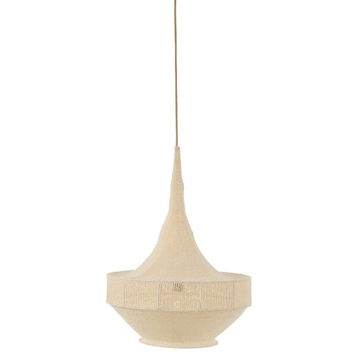 Hanglamp Beige Ijzer L 30 cm-Hanglampen-J-Line