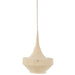 Hanglamp Beige Ijzer L 30 cm-Tafellampen-J-Line