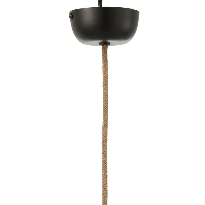 Hanglamp Beige Ijzer S 25 cm 25x45x55 cm-Hanglampen-J-Line