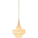 Hanglamp Beige Ijzer S 25 cm-Hanglampen-J-Line