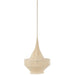 Hanglamp Beige Ijzer S 25 cm-Hanglampen-J-Line