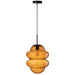 Hanglamp Bruin Glas 28 cm-Hanglampen-J-Line