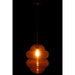 Hanglamp Bruin Glas 28 cm-Hanglampen-J-Line
