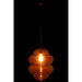 Hanglamp Bruin Glas 28 cm-Hanglampen-J-Line