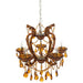 Hanglamp Bruin Ijzer Antiek 53 cm 53x53x57 cm-Hanglampen-J-Line