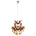 Hanglamp Bruin Ijzer Antiek 53 cm-Tafellampen-J-Line