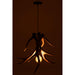 Hanglamp Bruin Polykunsthars L 45 cm-Tafellampen-J-Line