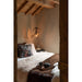 Hanglamp Bruin Polykunsthars L 45 cm-Tafellampen-J-Line