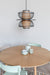 Hanglamp Carmen Er Metal Zwart 40x40x138 cm-Hanglampen-Creating Home