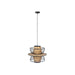 Hanglamp Carmen Er Metal Zwart 40x40x138 cm-Hanglampen-Creating Home