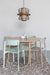 Hanglamp Carmen L Metaal Zwart Ø40x138 cm E27-Tafellampen-Creating Home