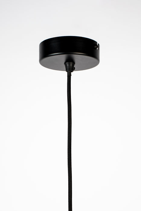 Hanglamp Carmen L Metaal Zwart Ø40x138 cm E27-Tafellampen-Creating Home