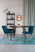 Hanglamp Carmen L Metaal Zwart Ø40x138 cm E27-Tafellampen-Creating Home
