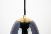 Hanglamp Charmante Bolvormige Glass Grijs 16.5x16.5x152 cm-Hanglampen-Creating Home