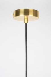 Hanglamp Charmante Bolvormige Glass Grijs 16.5x16.5x152 cm-Hanglampen-Creating Home