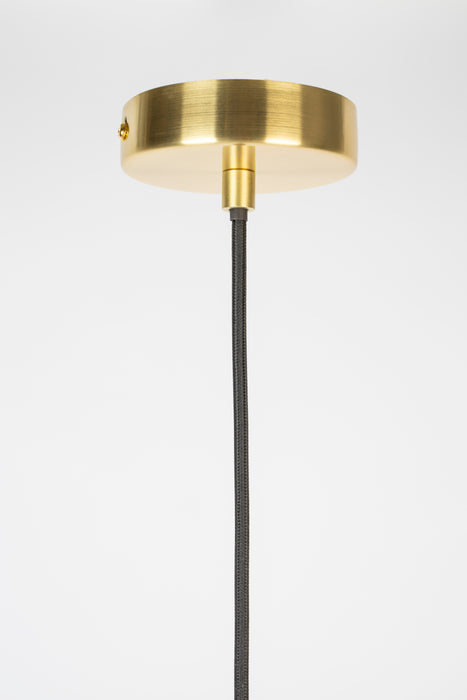 Hanglamp Lauren S Glas Grijs Ø16.5x152 cm E27-Tafellampen-Creating Home