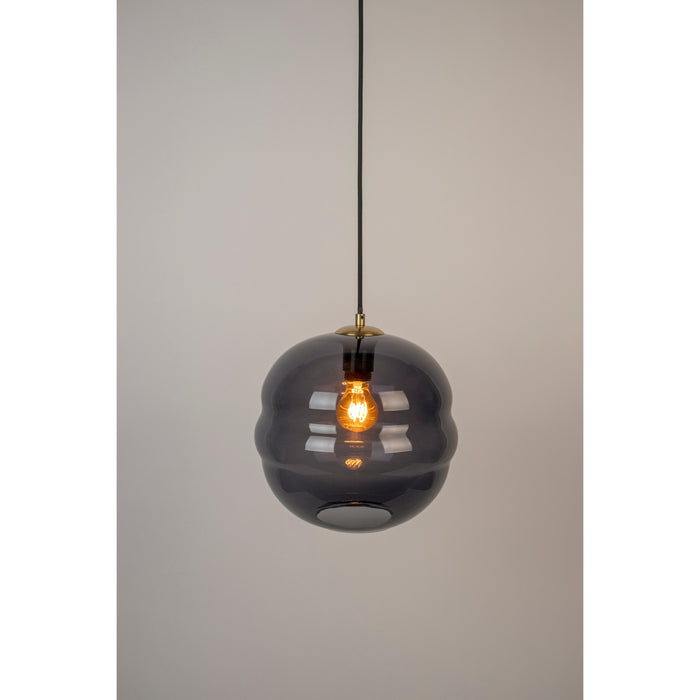 Hanglamp Charmante Bolvormige Glass Multicolour 29x29x150 cm-Hanglampen-Creating Home