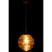 Hanglamp Cognac Glas 30 cm-Hanglampen-J-Line