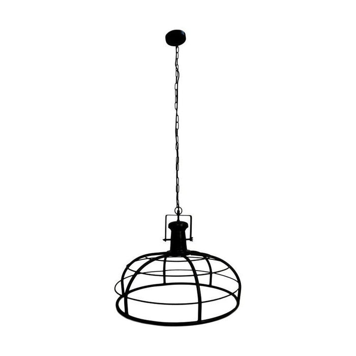 Hanglamp Crown - ø60x43 - Powder coated zwart - Ijzer-Hanglampen-HSM Collection