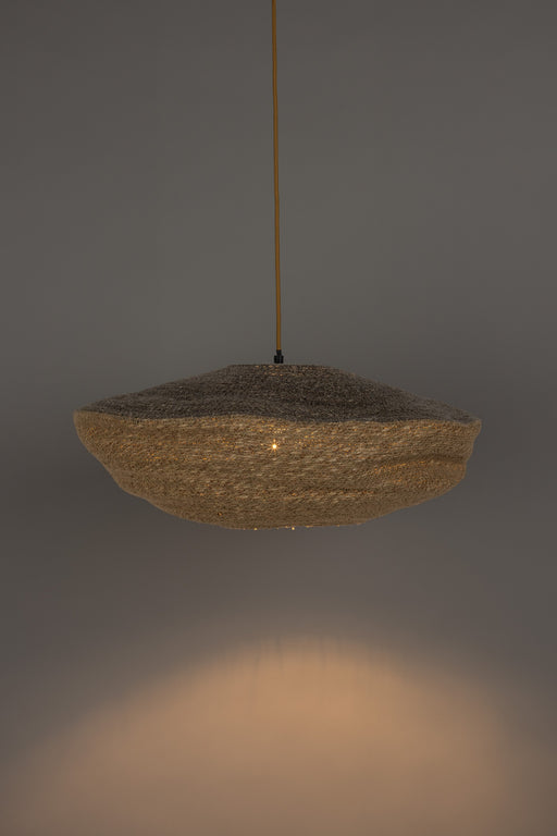 Hanglamp Dauw L Natuurvezel Naturel, E27 – detail