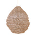 Hanglamp Dayo Papieren Touw Beige Gesloten-Hanglampen-PTMD