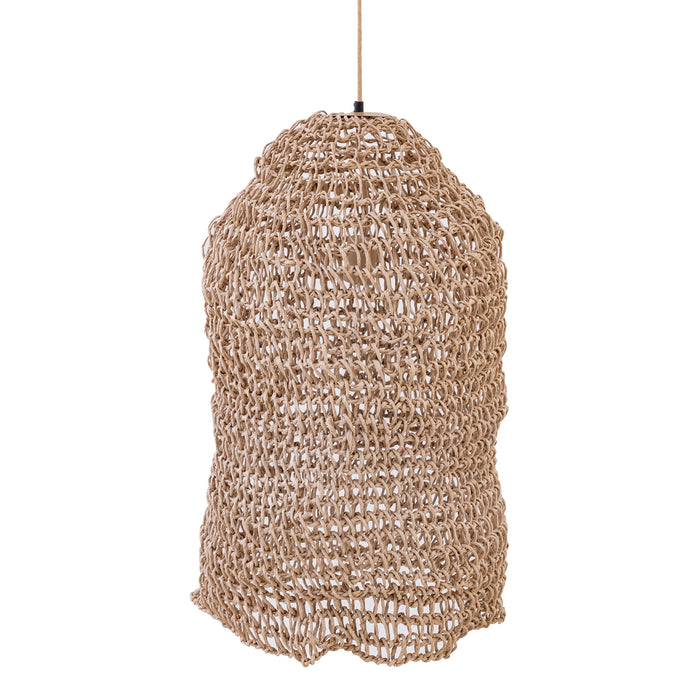 Hanglamp Dayo Papieren Touw Beige Open-Hanglampen-PTMD