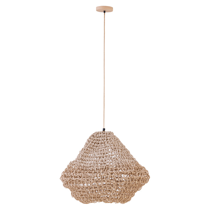Hanglamp Dayo Papieren Touw Beige S-Hanglampen-PTMD