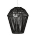 Hanglamp Deya - Zwart - Ø45cm-Hanglampen-Light & Living