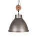 Hanglamp Dock Robuuste Metaal Burned Steel 42x42x37 cm-Hanglampen-LABEL51