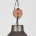 Hanglamp Dock Robuuste Metaal Burned Steel 42x42x37 cm-Hanglampen-LABEL51