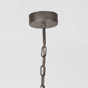 Hanglamp Dock Robuuste Metaal Burned Steel 42x42x37 cm-Hanglampen-LABEL51