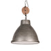 Hanglamp Dock Robuuste Metaal Burned Steel 42x42x37 cm-Hanglampen-LABEL51