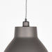 Hanglamp Dome Prachtig Metaal Burned Steel 42x42x36 cm-Hanglampen-LABEL51