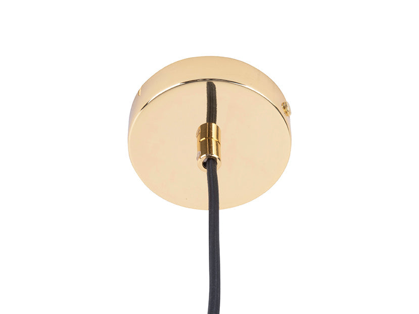 Hanglamp Drup - Goud Schaduw - Large - 35,5x26cm-Hanglampen-Leitmotiv
