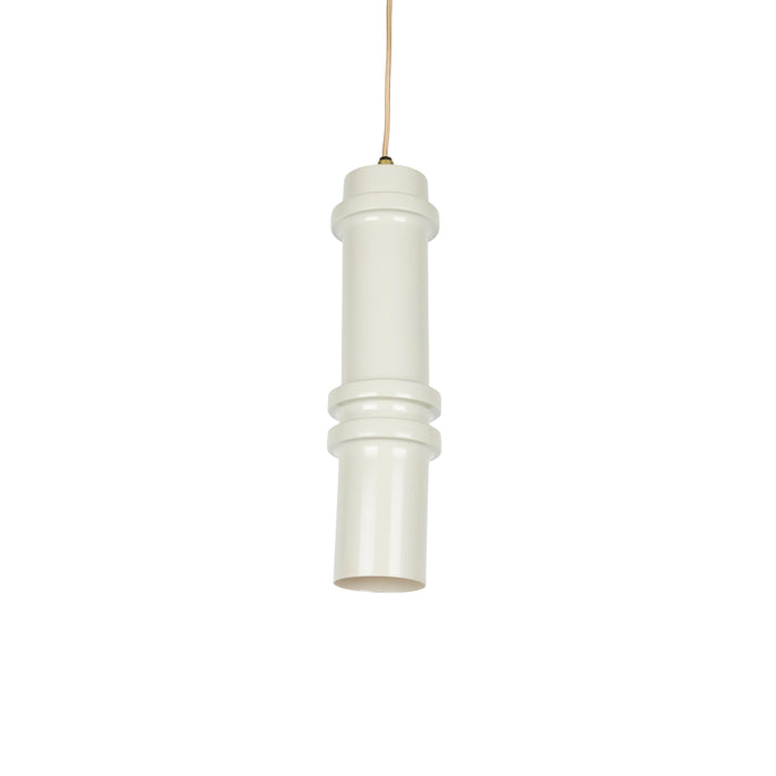Hanglamp Duct L Metaal Grijs 10x10 cm E14-Tafellampen-Creating Home