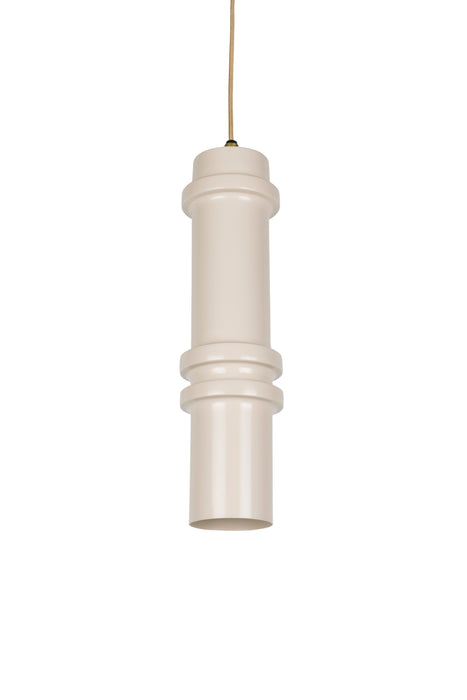 Hanglamp Duct L Metaal Roze 10x10 cm E14-Tafellampen-Creating Home