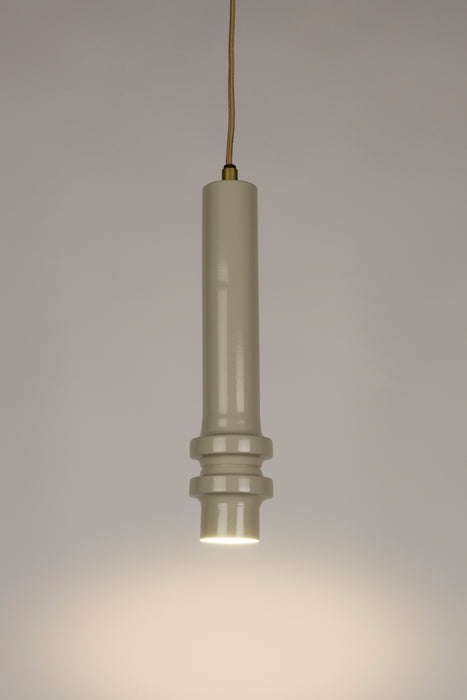 Hanglamp Duct M Metaal Grijs 8x8 cm E14-Tafellampen-Creating Home