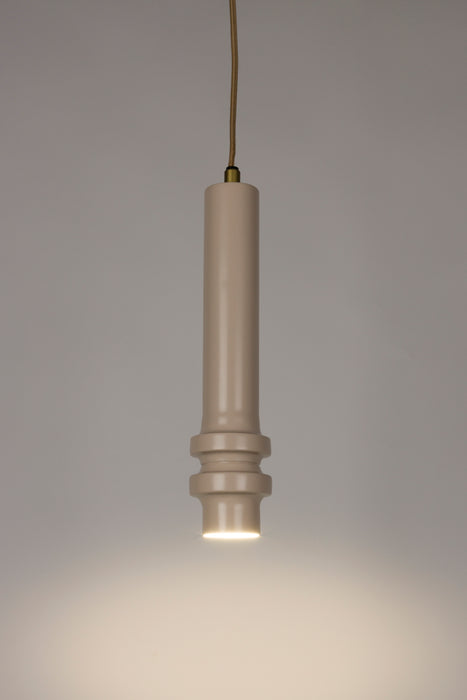 Hanglamp Duct M Metaal Roze 8x8 cm E14-Tafellampen-Creating Home