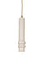 Hanglamp Duct M Metaal Roze 8x8 cm E14-Tafellampen-Creating Home