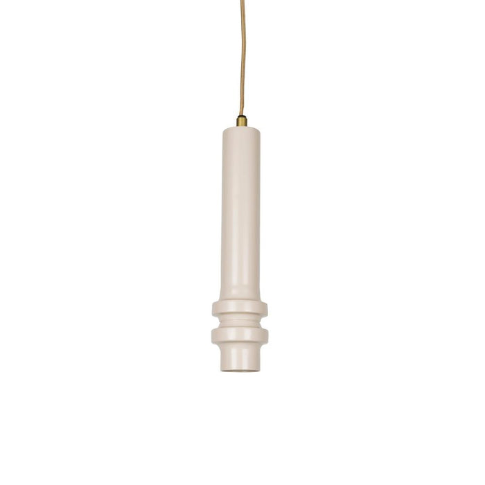Hanglamp Duct M Metaal Roze 8x8 cm E14-Tafellampen-Creating Home