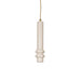 Hanglamp Duct M Metaal Roze 8x8 cm E14-Tafellampen-Creating Home