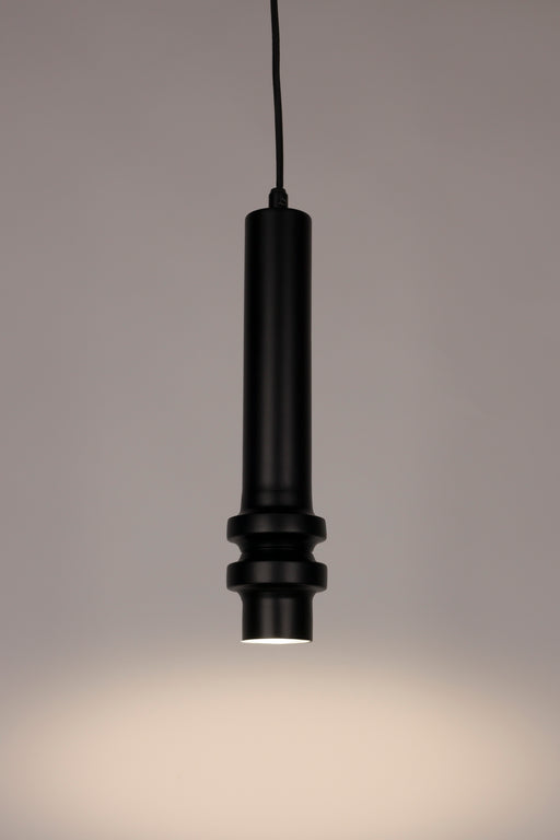 Hanglamp Duct M Metaal Zwart 8x8 cm E14-Tafellampen-Creating Home
