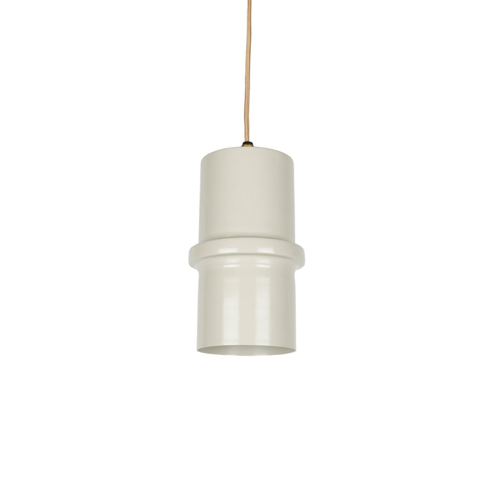 Hanglamp Duct S Metaal Grijs 12x12 cm E14-Tafellampen-Creating Home
