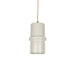 Hanglamp Duct S Metaal Grijs 12x12 cm E14-Tafellampen-Creating Home