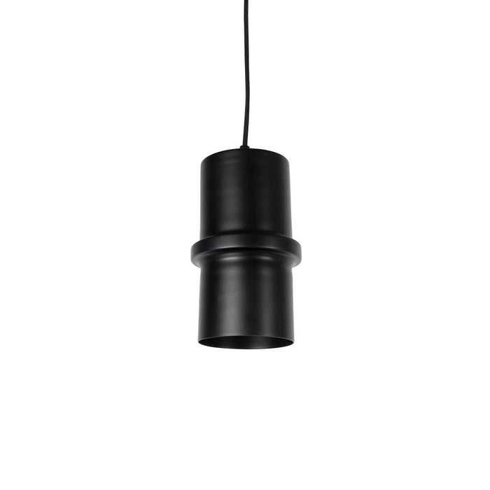 Hanglamp Duct S Metaal Zwart 12x12 cm E14-Tafellampen-Creating Home