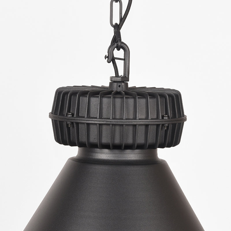 Hanglamp Duisburg Enorm Metaal Zwart 50x50x50 cm-Hanglampen-LABEL51