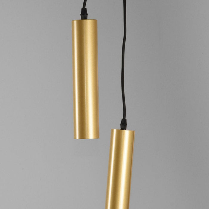 Hanglamp Ferroli - Antiek goud - Metaal - 3-lichts-Hanglampen-LABEL51