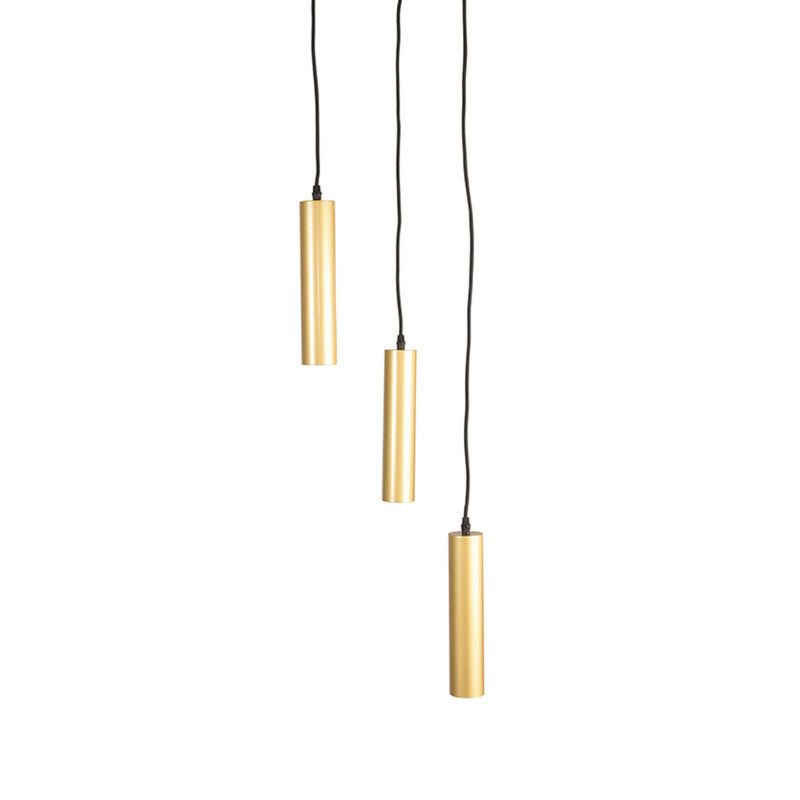 Hanglamp Ferroli Metaal Antiek Goud 25x25x150 cm-Hanglampen-LABEL51