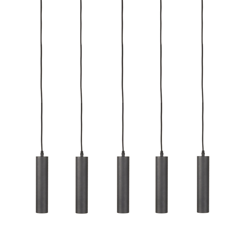 Hanglamp Ferroli Metaal Zwart 10x80x120 cm-Hanglampen-LABEL51