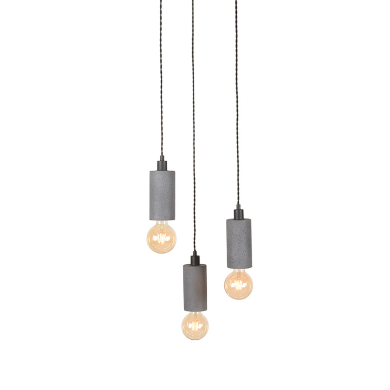 Hanglamp Fresco Beton 30x30x120 cm-Hanglampen-LABEL51